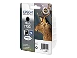 Epson Epson T1301 - Schwarz - Original - Blister mit RF- / aktustischem Alarmsignal - Tintenpatrone - für Stylus Office BX535, BX630, BX635, BX935 WorkForc Tinte / T130 / Blister / black / 25,4ml / RF-Tag (akkustisches Alarmsignal)(Liefermenge=3)