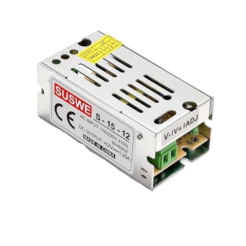 Alimentation à découpage 12V 180W transformateur 220V DC 5A pour caisson