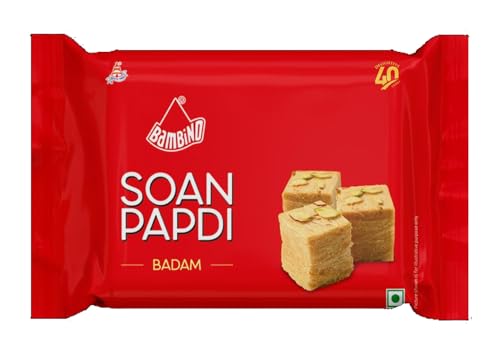 Image of Bambino Soan Papdi Badam Each 200 Gms X Pack of 5 1 kg