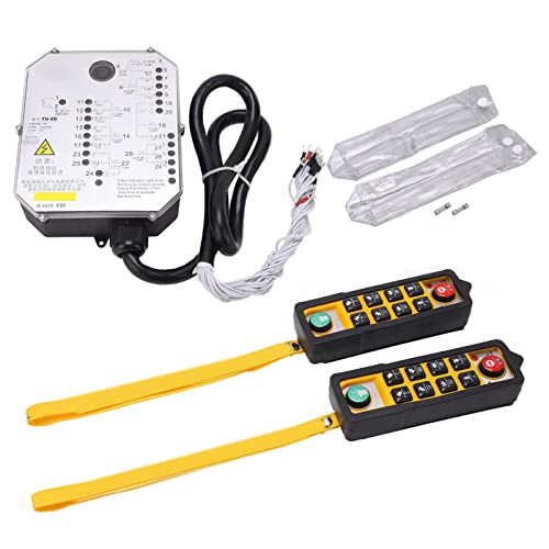 Controle Remoto Industrial, 800 MHz, 10 Botões, Acessórios de Talha Indicadora LED Com Monitoramento