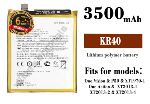 Image of KR40 Battery for Motorola One Vision XT1970-1 / P50 Battery with 6 Month Warranty** (B41)