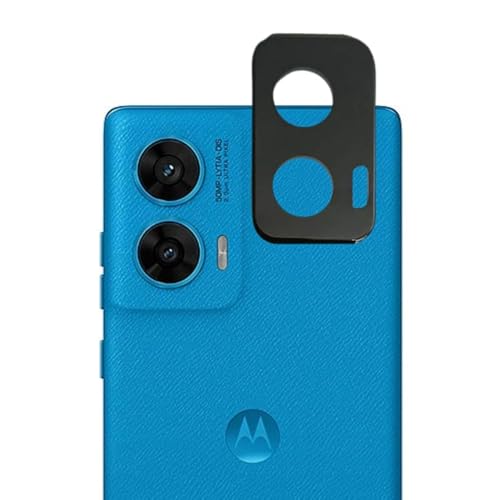 Image of HPTech Camera Lens Protector for Motorola Moto G96 5G - 3D Premium Tempered Glass Camera Guard, HD Ultra-Clear Protection, Anti-Scratch, Anti-Fingerprint, Easy Installation - Black