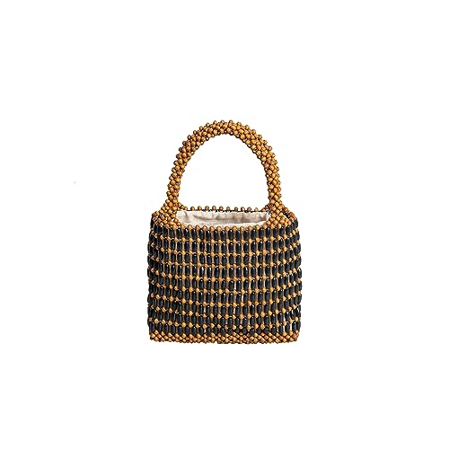 Bolso Tote tejido a mano para mujer miniatura 1