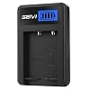 Battery + Charger for Sony Cyber-Shot DSC-W800, DSC-W810, DSC-W830 Digital Camera