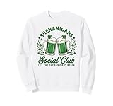 Shenanigans Social Club St Patricks Day grünes Bier Sweatshirt