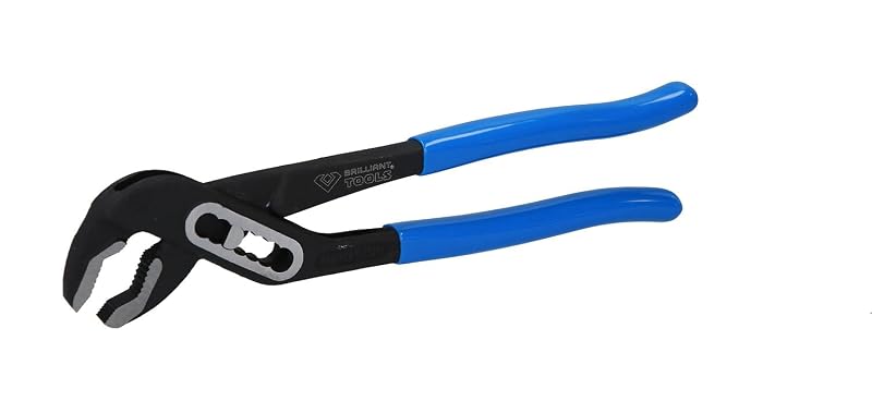 Alicate Bomba d’Água BRILLIANT TOOLS BT064911 de 17,5 cm com Cabo Isolado Emborrachado