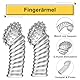 2 pcs Silikon Fingerhüllen,Sexfinger Ticklers Set für Sie Klitoris Stimulation und G-punkt A-Punkt