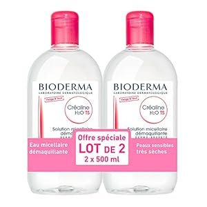Bioderma Crealine T.S. H2O Lot De 2 x 500 ml