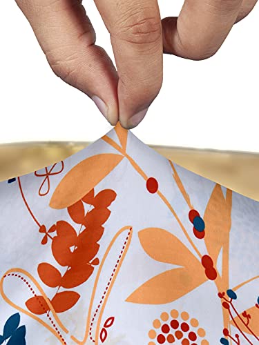 Image of Cortina Dining Chair Slipcovers | Protection Chair Cover | Tropical Print, Removable, Washable | Universal Fit Super Soft Stretchy Polyester Spandex | Hotel, Marriage, Wedding | Pack of 6, White