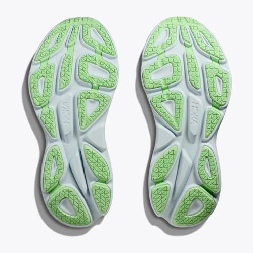 HOKA HOKA ONE ONE Mens Bondi 8 Textile Real Teal Shadow Trainers 11.5 US
