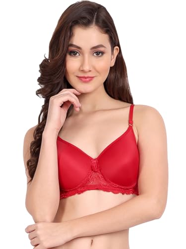 Image of FIMS - Fashion is my style Women Lace Padded Bra Lightly Pad Full Coverage
