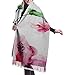 Produktbild Nice-Guy Nahtlose Muster mit Ipomea und Pfingstrose Blumen Schal Wrap Winter warme Schal Cape große weiche gemütliche Kaschmir Schal Wrap Womans warme Schal