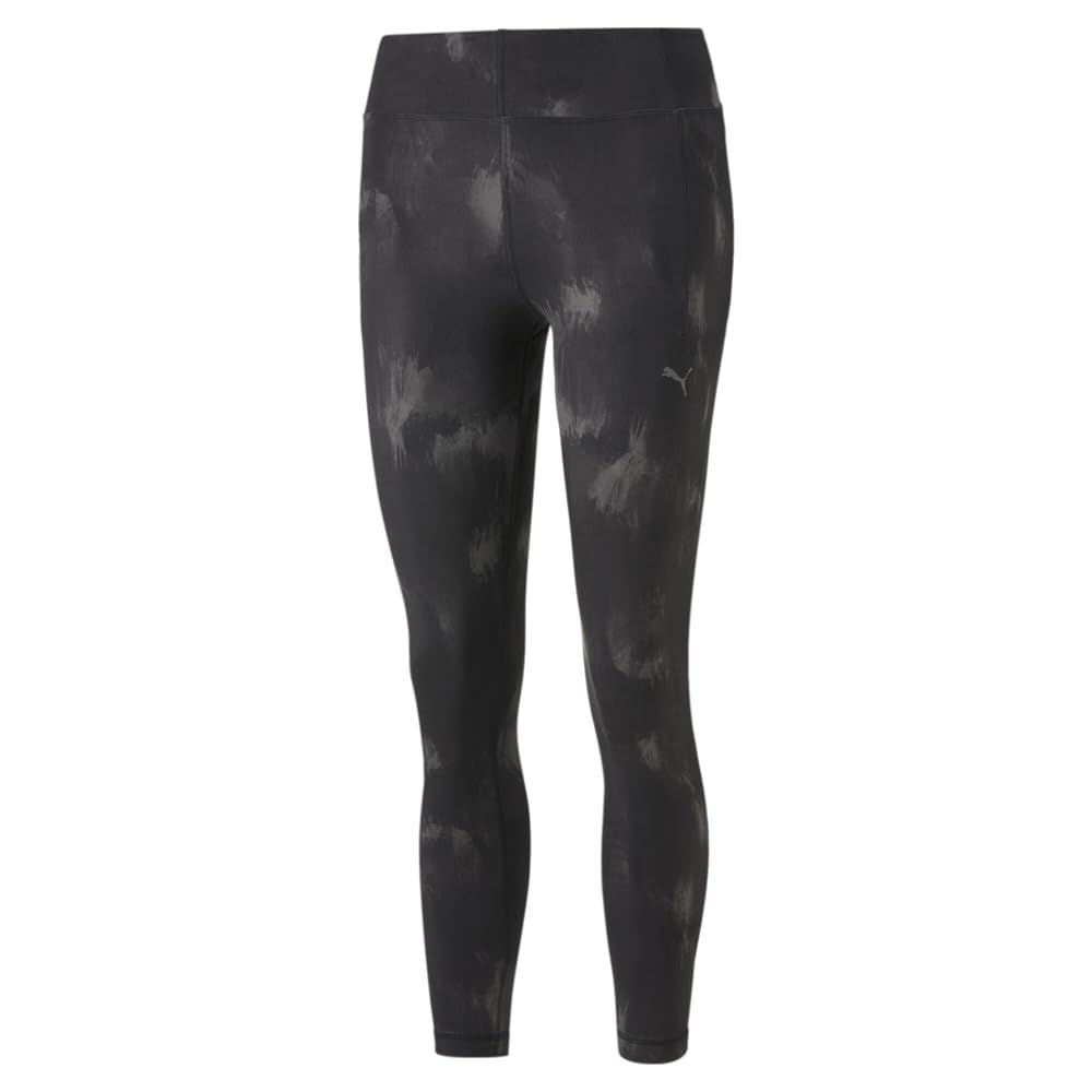 PUMAWomens Studio Your Move AOP High Waisted Athletic Leggings Training Casual Comfort Technology - Black