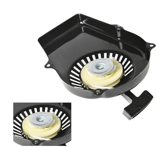 TUQPEI 69381 Recoil Starter Compatível com Harbor Freight 63CC 2HP 800 900W 60338 66619 Gerador port