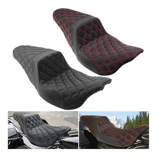 Asiento doble de pasajero para Touring Electra Glide y Road King 2009-2023 3