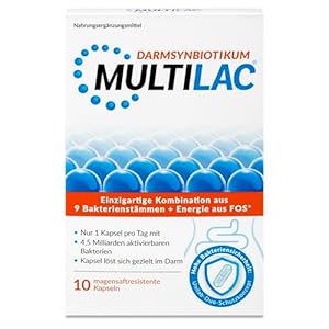 Multilac Darmsynbiotikum 10 Kapseln