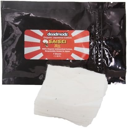 Saisei 7 Sheets Unbleached Japanese Organic Cotton By Deadmodz