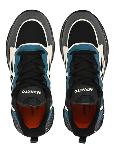 Image of Impakto QuantumLeap Men Running Shoes | Lightweight & Breathable Shoes for Training & Travel | Bouncy Heel Sole for Comfort | Anti - Skid Sole for Ground Traction