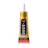 Colle multi-usage T8000 pour verre, écran LCD, cadre de fixation - 50 ml