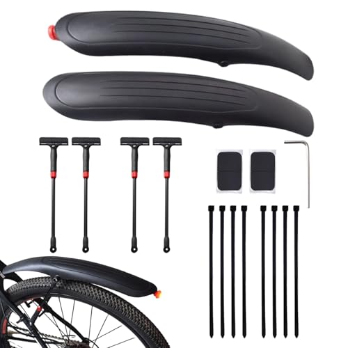 Guardabarros de bicicleta de montaña ajustable para ciclismo en rutas de montaña y carretera