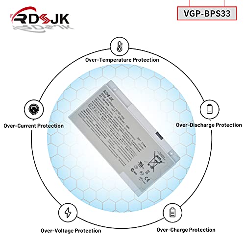 Vgp-Bps33 Bps33 Laptop Battery For Sony Vaio Svt-14 Svt-15 T15 T14 Series Svt14126Cxs Svt14127Ch Svt141290X Svt141A11L Svt15115Cxs Svt15113Cds Svt1511Acxs Svt1511A11L Svt15112Cxs Svt151190X 11.4V 43Wh #TOP5