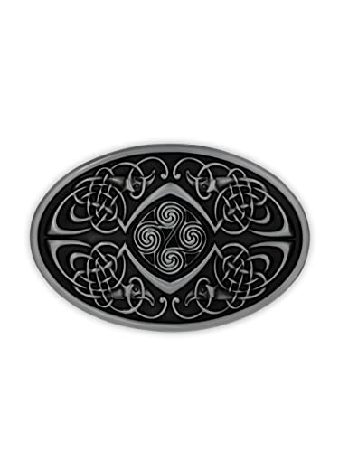 HAQUIL Buckle Celtic For Men Belt Buckle Black Knot Western Fashion
