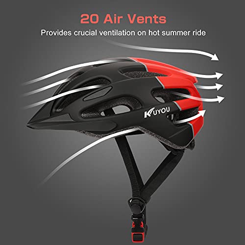 Adult Cycling Bike Helmet With Adjustable Ultralight Stable Road/Mountain Bike Cycle Helmets For Mens Womens #TOP4