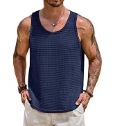 VOGSTART Mens Summer Beach Tank Tops Vacation Sleeveless Shirts (S-3XL)  
VOGSTART Mens Muscle Tank Tops for Summer Beac