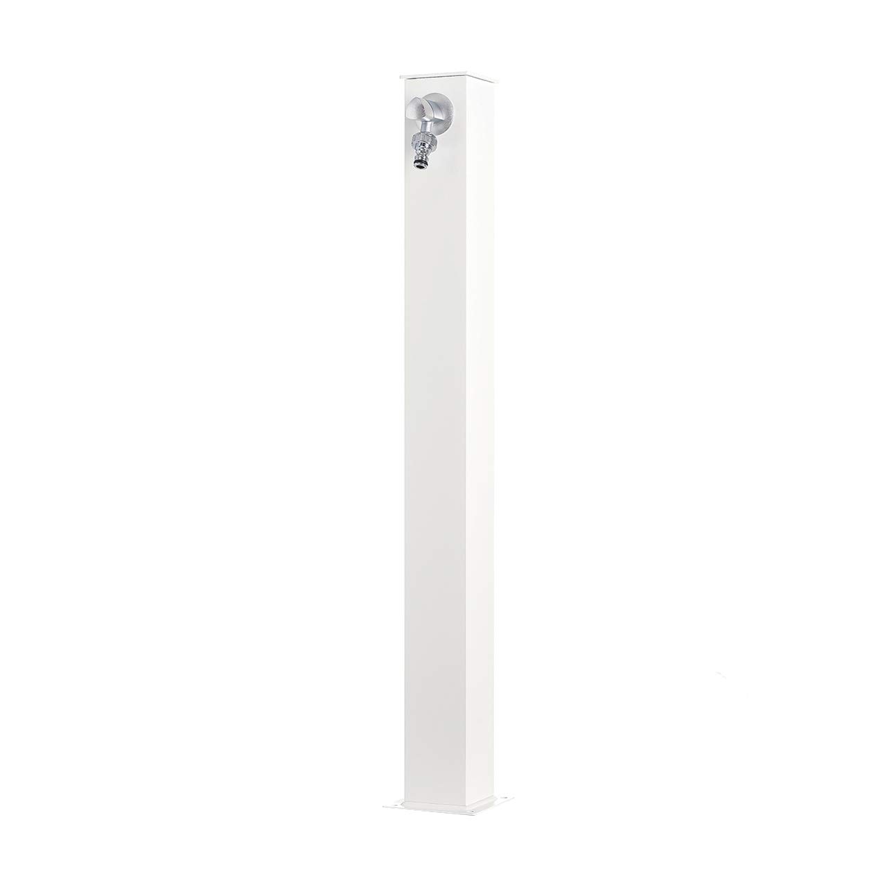 FONTANA QUADRATA IN ALLUMINIO 42/Q - Bianco