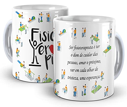 Caneca Fisioterapia - Profiss&otilde;es