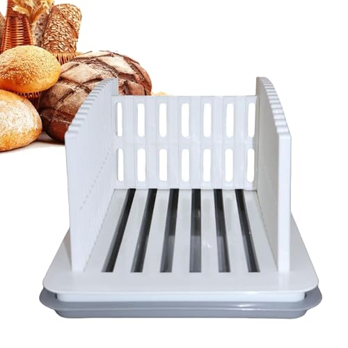 Slicer bread guide multifonction pliable pour tranches régulières