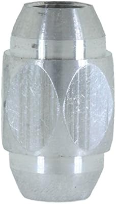 Jig Pro Shop Hex 2.0 Paracord/Lanyard Bead in Aluminum by Almost EDC