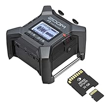 Zoom F3 MultiTrack recorder compact 2-track field recorder including memory card 32 GB No gain adjustment required / for recording without sound distortion USB audio interface with 2 inputs/2 outputs, up to 96 kHz/32 bit Dual AD converter, compact an...