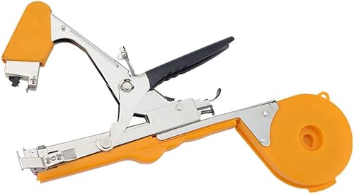 Miniatura 5 de Juego de máquina de atar plantas para plantas trepadoras, tomates, tomates, verduras de vid, plantación de flores, pepino, 10000 grapas, 20 rollos