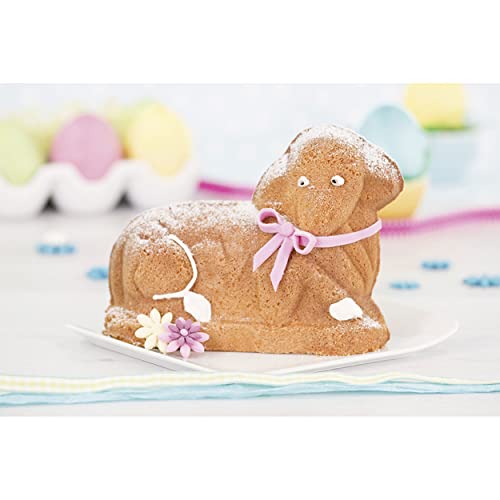 Foto von Städter 605107 Backform Osterlamm 2-teilig 18 x 13 x 7.5 cm, Anthaft