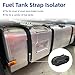 JERBOR 2 inches Fuel Tank Strap Isolator, 6 feet, Fits for peterbilt for semi trucks, Rubber Seal for Fuel Tank Strap Isolator