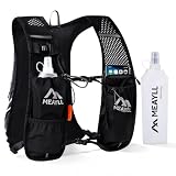 Laufweste für Damen & Herren mit 500 ml TPU Trinkflasche – Leichter und bequemer Laufrucksack, 7 L Volumen, Kompatibel mit 2 L Trinkblase, ideal für Trailrunning, Radfahren, Wandern und Marathon