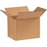 L'Emballage Grossistes 20,3 x 15,2 x 15,2 cm Boîtes de transport, 25-count (Bs080606)