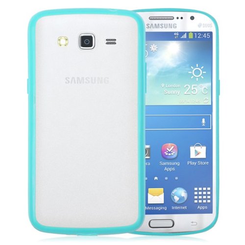 NOVAGO - Carcasa rígida para Samsung Galaxy Grand 2 (SM-G7102 / SM-G7105 LTE/SM-G7106), color verde