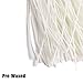 EricX Light 100 Piece Natural Candle Wick, Low Smoke 8
