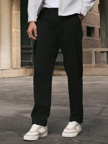 Image of XYXX Men Soft Stretch All Day Quick Dry Straight Fit Casual Pants