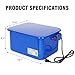 3.5 Gallon Parts Washer, Large Capacity Parts Cleaner for Wheel Bearings, Gears, Carburetors, Electric Solvent Pump Portable Automotive Parts Cleaner with Shelf Tank for Repair Shop, Workshop, Garage