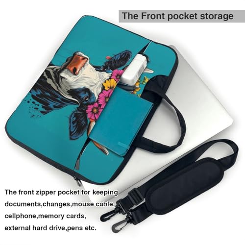 Maletín impermeable para laptop 14 pulgadas diseño animal miniatura 5