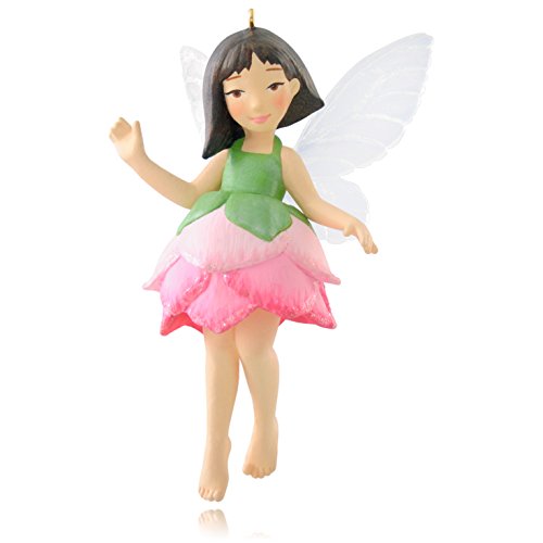 Hallmark Keepsake Ornament Pink Lotus Fairy Messenger 11th in The Fairy Messengers Series
