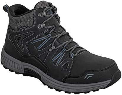 Orthofeet Men’s Waterproof Orthopedic Hiking Boots – Relief for Foot Pain Ridgewood