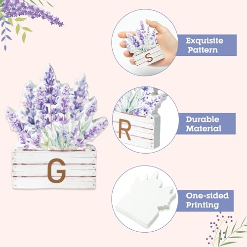 Watinc6pcsspringwoodendecorativesignslavenderthemedtabletopcenterpiecesignspurplelavendersfarmhouserusticpartydecorforspringholidayhome Urban Country Home Decor Watinc 6pcs spring wooden decorative signs lavender themed tabletop centerpiece signs purple lavenders farmhouse rustic party decor for spring holiday home urban country home decor