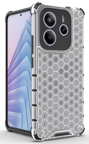 Image of Glasgow Back Case Cover Designed for [ Mi Redmi Note 14 5G ] (Stylish Look | Shock Proof) - Transparent
