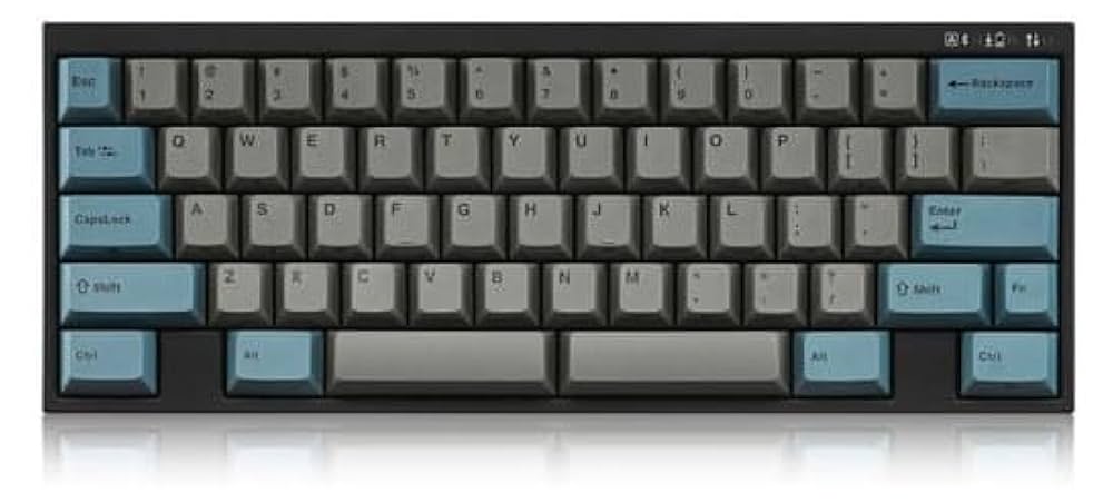Amazon | LEOPOLD FC630MBT GrayBlue 60%メカニカルキーボード