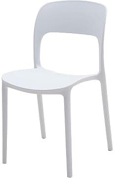 KONTE.DESIGN FUERTEVENTURA Silla, Polipropileno, Blanco, 4