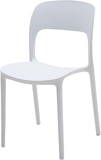 KONTE.DESIGN FUERTEVENTURA Silla, Polipropileno, Blanco, 4